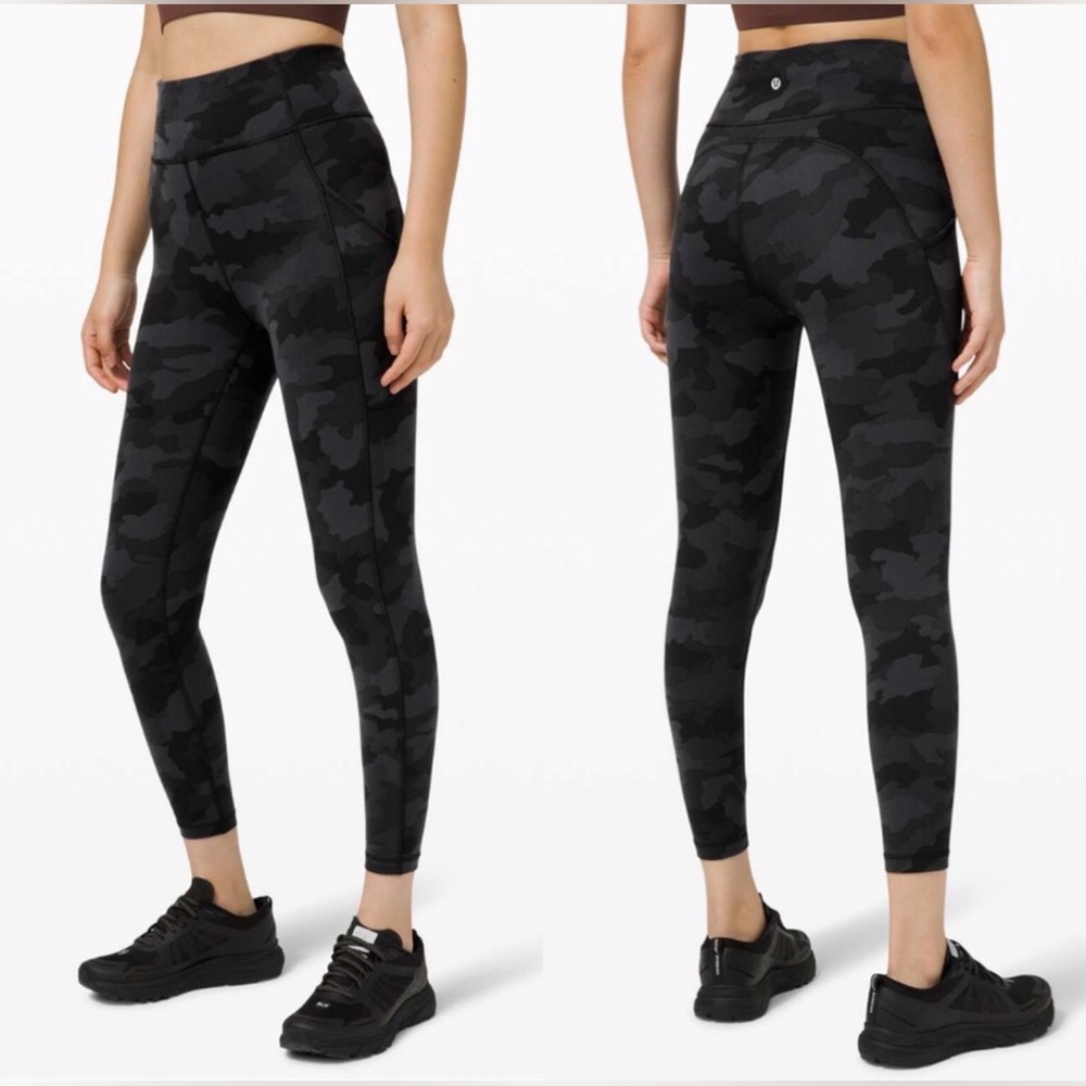 🌼Lululemon Invigorate High-Rise 25"
Heritage 365 Camo Deep Coal Multi Sz 8